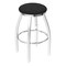 Holland Bar Stool Co 36" Swivel X-Tall Bar Stool, Chrome Finish, Graph Coal Seat 80236CH018 - alternate 1